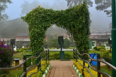 Coorg, a serene hill station in Karnataka known for coffee plantations.