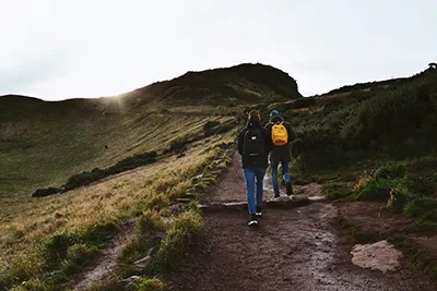 Edinburgh, Scotland’s historic city crowned by its famous castle.