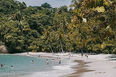 Costa Rica, a paradise of rainforests, volcanoes, and pristine beaches.