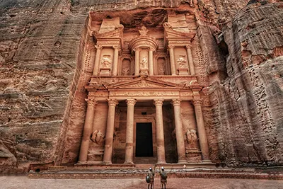 Jordan, a historic land home to Petra and the stunning Wadi Rum desert.