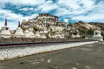 Leh Ladakh, India’s high-altitude region famed for monasteries and mountain vistas.