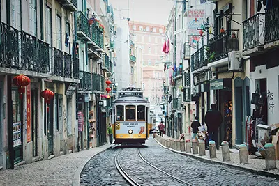 Lisbon, Portugal’s coastal capital filled with history, trams, and sea views.