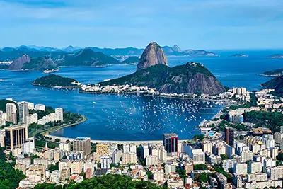 Rio de Janeiro, Brazil’s lively city famed for beaches and Christ the Redeemer.