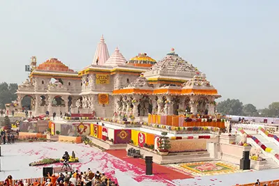 Ayodhya, the sacred birthplace of Lord Rama and a revered spiritual destination.