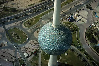 Kuwait City, a modern Gulf metropolis known for its skyline and Arabian heritage.